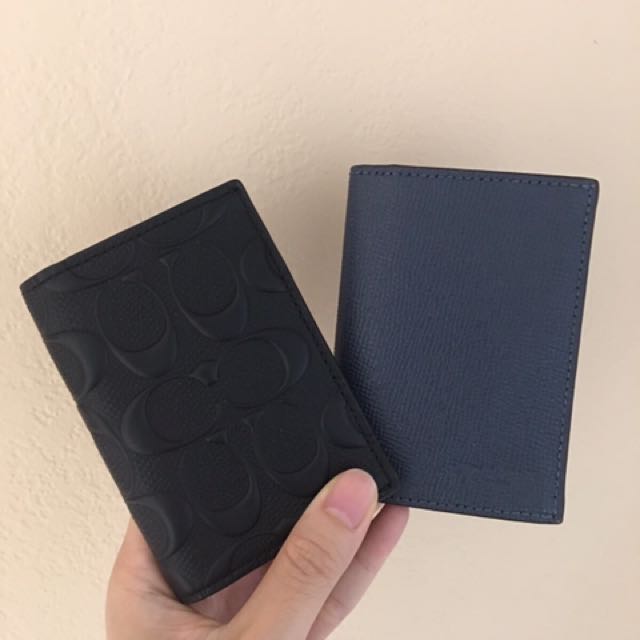 Coach Card Holder （men) （分類：銀包、卡片套）位於 Hong Kong。 由 davidsammy 提交（商品編號 128735026，圖片 1）。簡介： 。