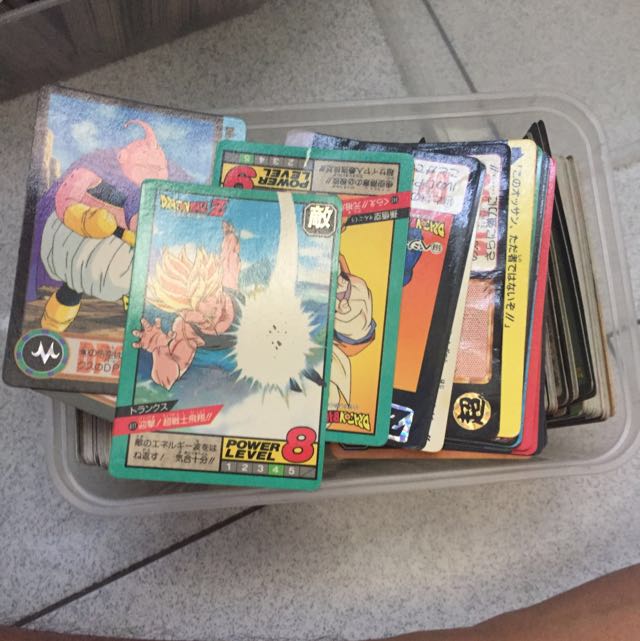 Dragon Ball Z Cards Vintage Collectibles On Carousell