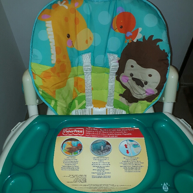 Fisher Price My Precious Planet High Chair Babies Kids Nursing