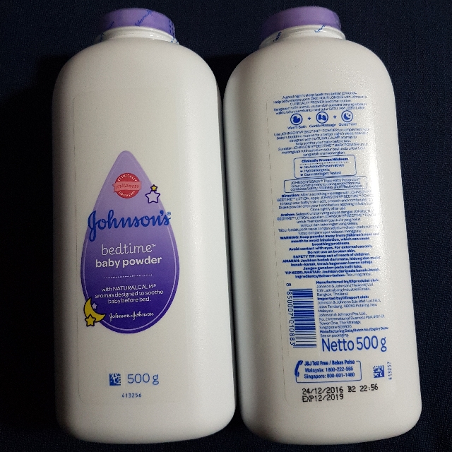 johnson's bedtime baby powder