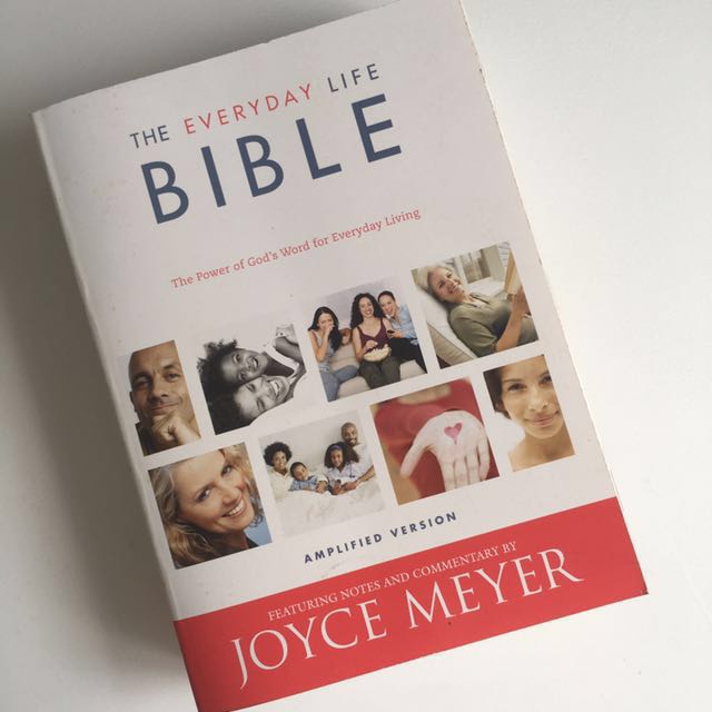 Joyce Meyer The Everyday Life Bible Books Stationery Fiction