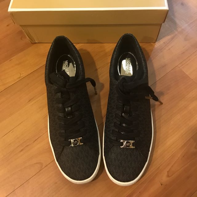 michael kors keaton lace up sneakers
