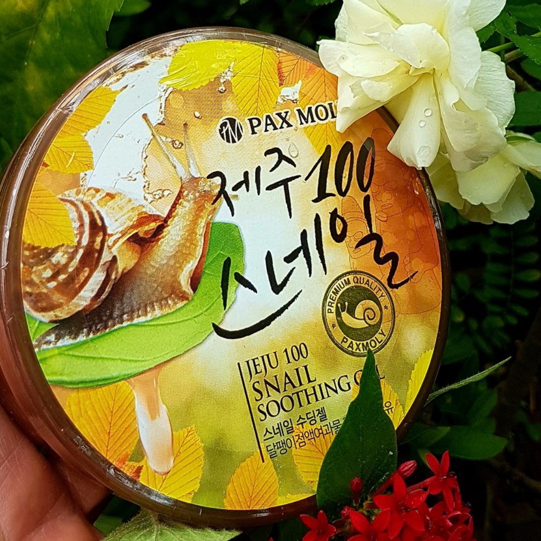 Pax Moly, Pax Moly Jeju 100 Snail Soothing Gel, Pax Moly Jeju 100 Snail Soothing Gel  รีวิว, Pax Moly Jeju 100 Snail Soothing Gel ราคา, Pax Moly Jeju 100 Snail Soothing Gel 300 g.