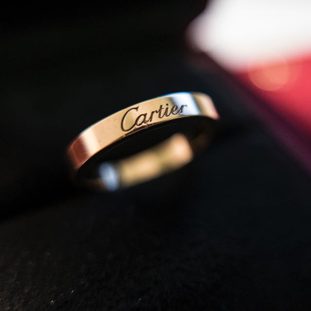 Rose Gold Cartier Men s Ring
