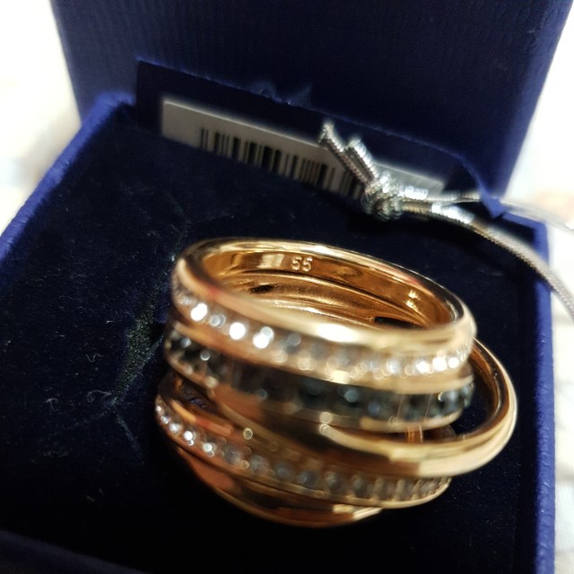 Swarovski dynamic shop ring rose gold