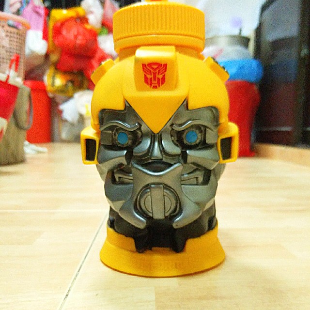 Transformers Bumblebee Water Bottle, Hobbies & Toys, Toys & Games on