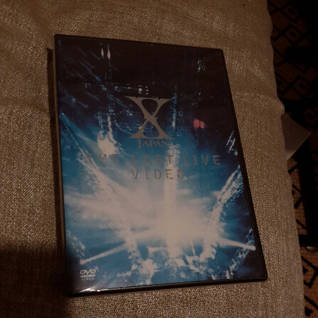 X Japan 2002 The Last Live video Dvd Japan version 初回限定日本版