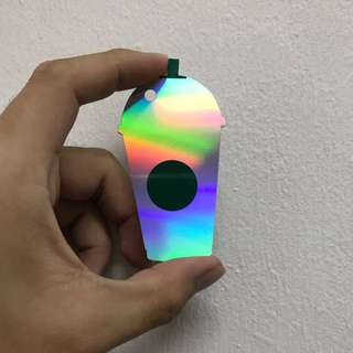 Starbucks Limited Edition Rainbow Frappuccino Card