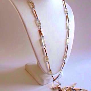 Vintage lucite necklace