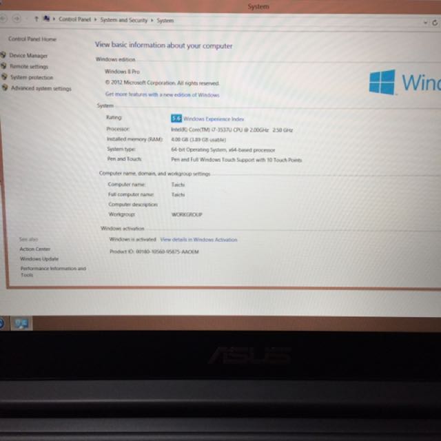 Asus Taichi 31 Computers Tech Laptops Notebooks On Carousell