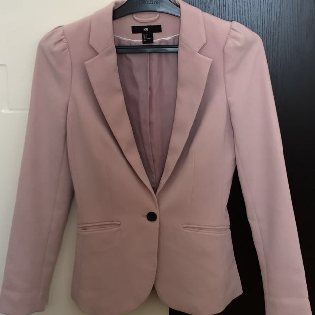 H&m blazer pink Clearance