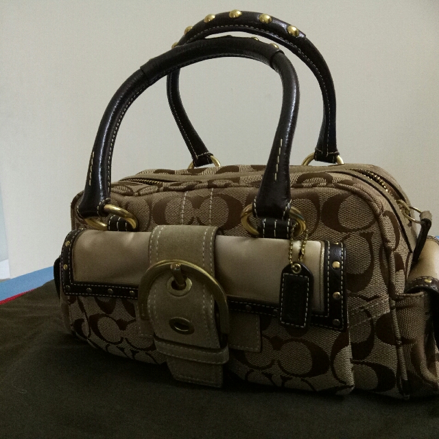 Coach studded purse outlet