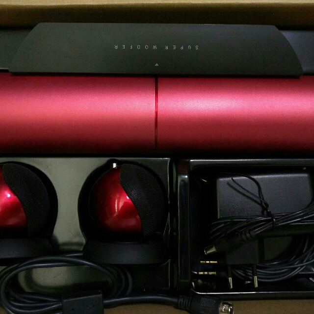 Edifier Aurora MP300 Plus 2.1 Speakers Subwoofer (Red, Audio, Soundbars