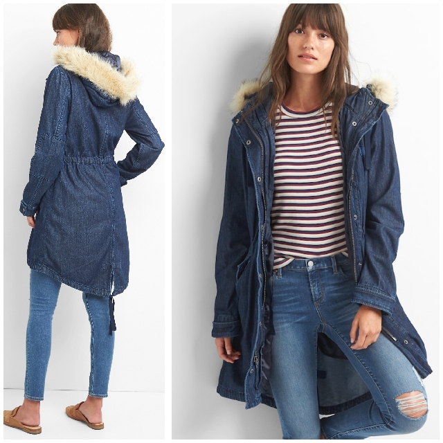 gap faux fur