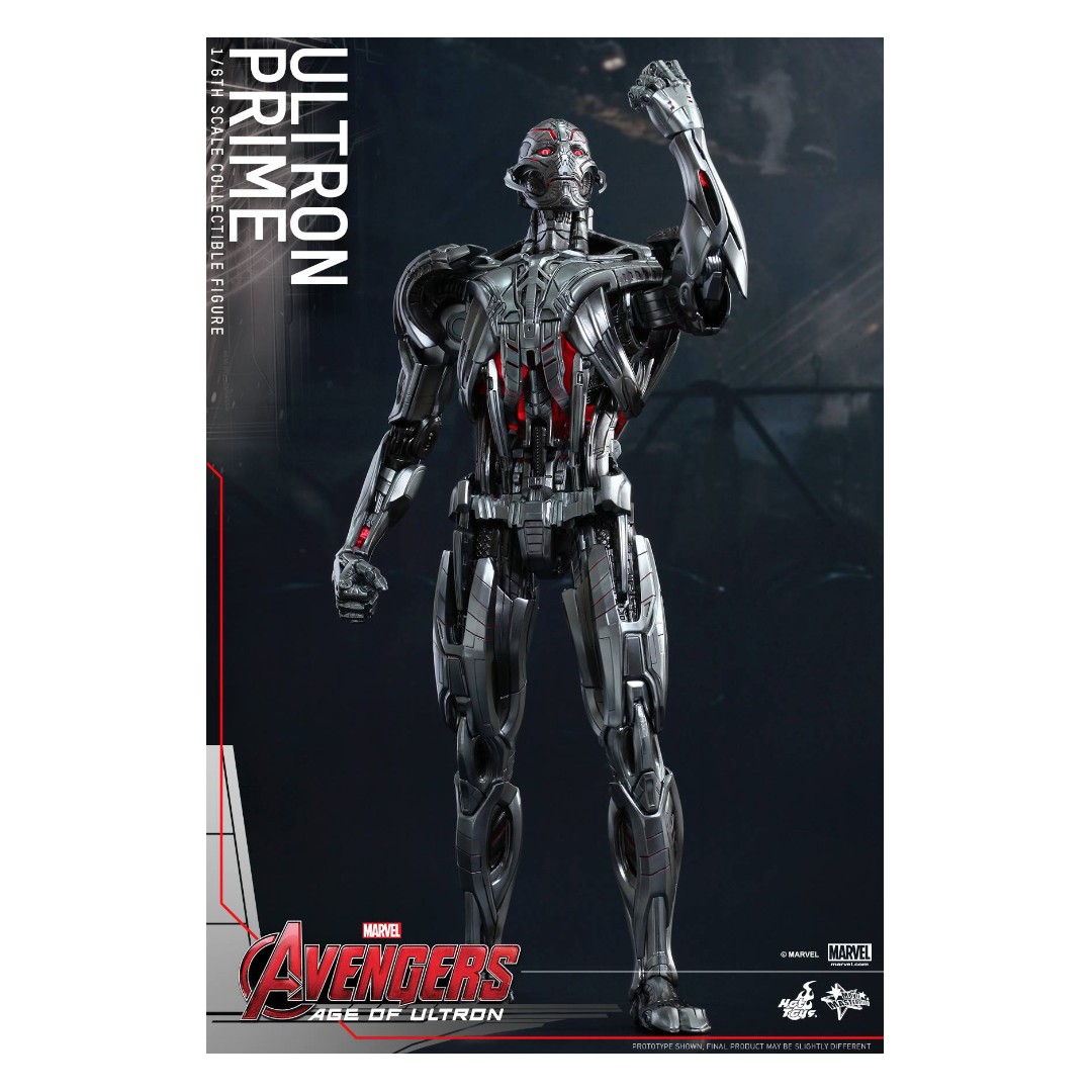 Hot Toys Avengers Age of Ultron ULTRON PRIME 16" Action Figure 1/6 Scale MMS284