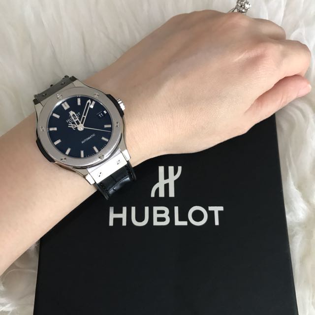Hublot fusion automatic 38 mm black 