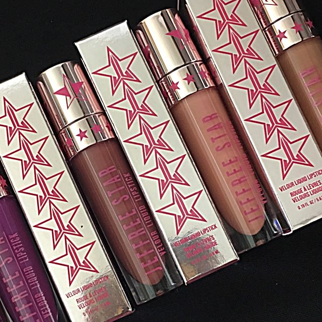 Jeffree Star Summer 2k17 Liquid Lipsticks In Family Jewels Butt Naked Hunty And You Better Work Health Beauty Makeup On Carousell