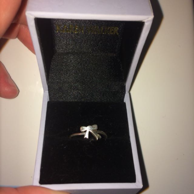 Karen walker bow hotsell ring
