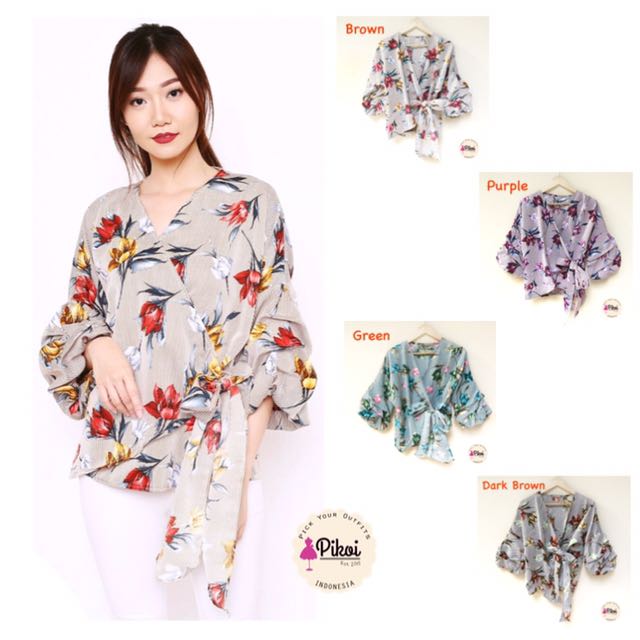 45 Koleksi Model Baju Kimono Korea Terbaru