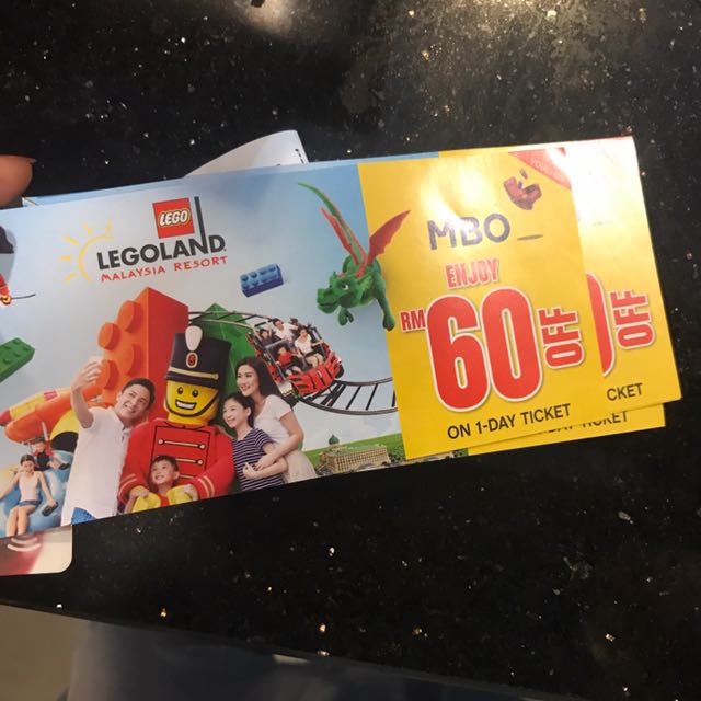 Legoland Ticket Voucher, Tickets & Vouchers, Vouchers on Carousell
