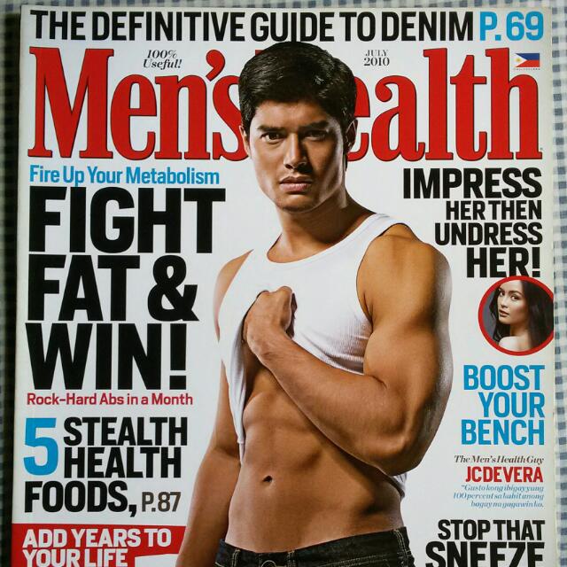 Men's Health Magazines back issues set of 4, Hobbies & Toys, Books