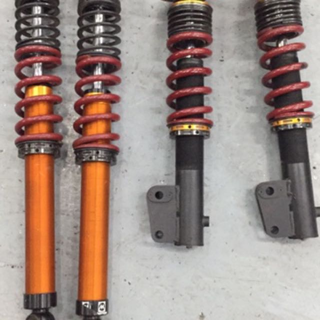 Moton 1 Way Coilovers Evo X CZ4A, Car Accessories on Carousell