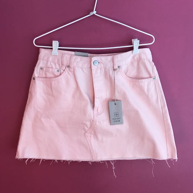 insight denim skirt