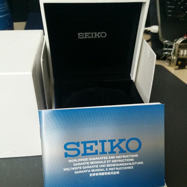 Seiko Box For Sale, Luxury, Watches on Carousell