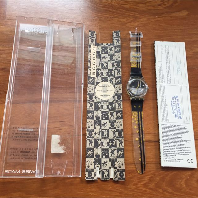 Swatch access Juventus Centenary Watch 1997