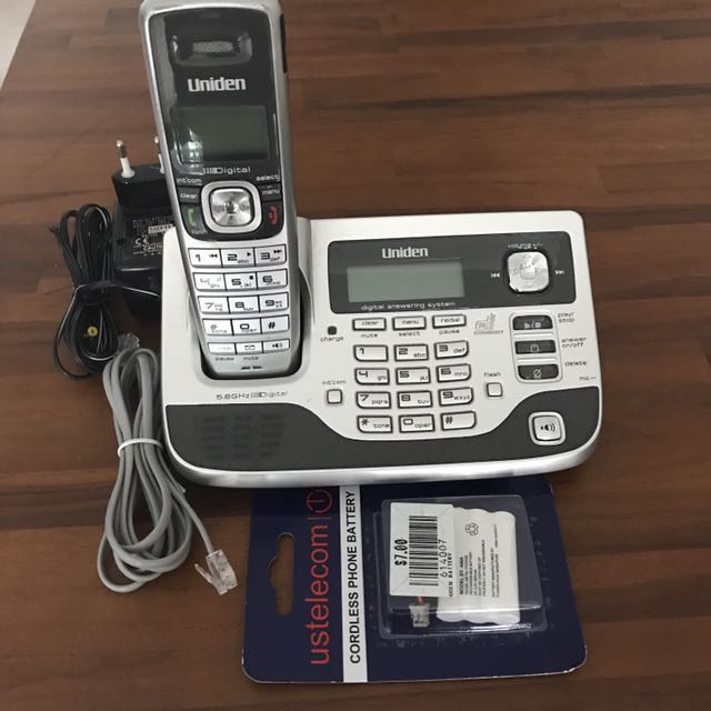 Uniden Tru 9585 Answering Machine & Cordless Phone, Mobile Phones