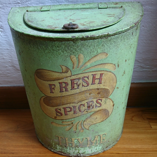 Vintage canister box, Hobbies & Toys, Memorabilia & Collectibles