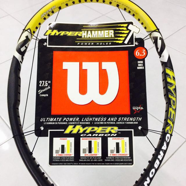 Wilson Hyper Hammer 6.3 (95) (NEW), Sports Equipment, Sports & Games