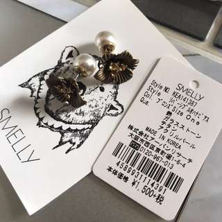 全新日牌SMELLY耳環64206800783363110
