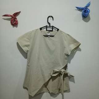 Cream Blouse