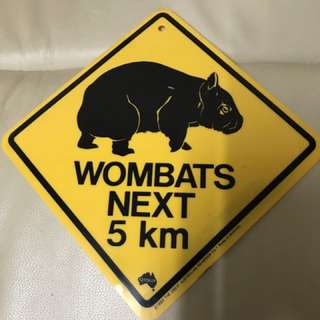 wombats 门牌