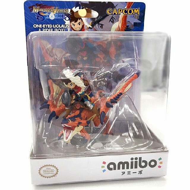 1 Day Offer Amiibo Monster Hunter Stories Series Figure One Eyed Rathalos Rider Boy Toys Games Bricks Figurines On Carousell