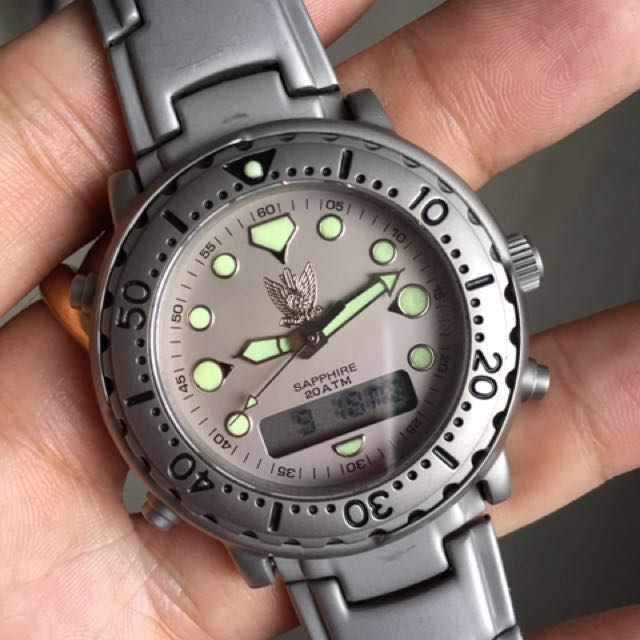 Ana digi clearance dive watch