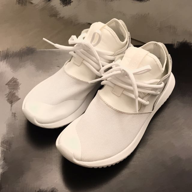 adidas tubular entrap white