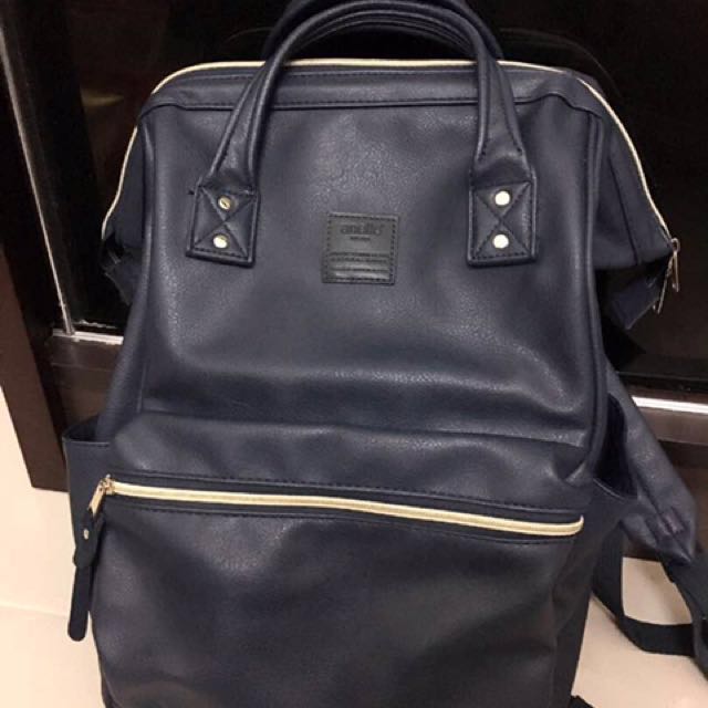 anello leather backpack size