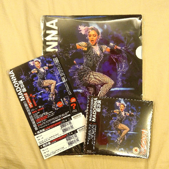 Madonna Blu Ray Dvd