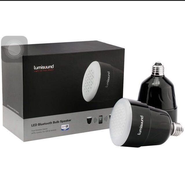 Brand New Lumisound LED Bluetooth Bulb Speaker