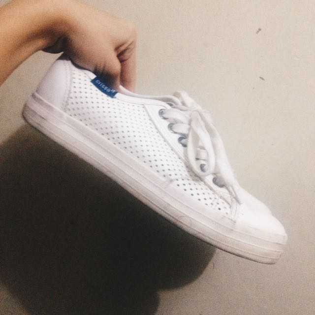 Crissa white shoes best sale