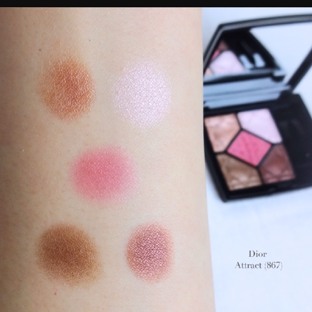 DIOR 5 Couleurs Eyeshadow Palette Attract 867 Summer 2017 Collection