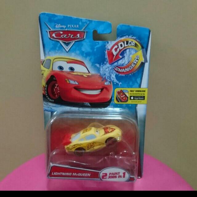 color changing disney cars