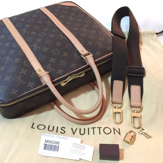 Louis Vuitton Monogram Canvas Cupertino Soft Briefcase