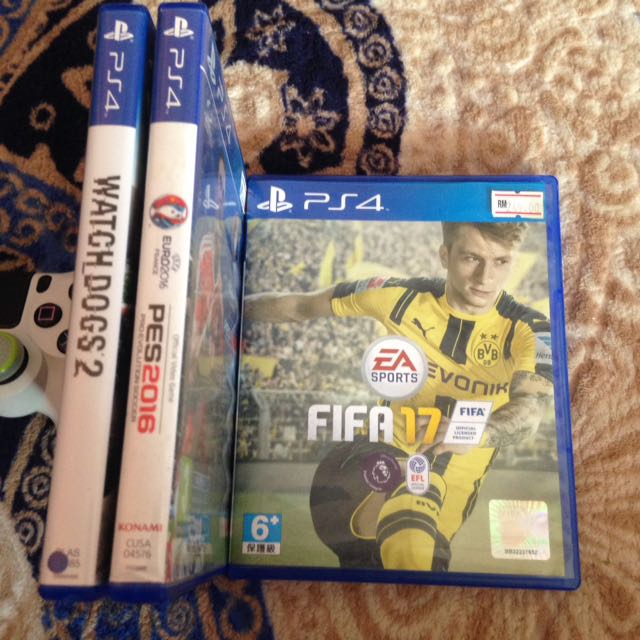 Fifa17 fifa2017 fifa 17 ps4 used game kulai jb johor rm 100