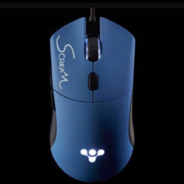 Finalmouse Scream One Second Edition Classic Blue With Classic Sig Computers Tech Parts Accessories Other Accessories On Carousell