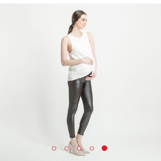 Hellolilo Maternity Leather Leggings Babies Kids Maternity On