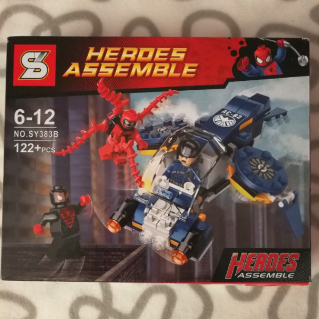 Heroes assemble spiderman hotsell lego