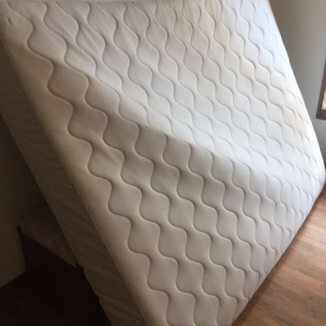 Ikea queen size mattress, Furniture & Home Living, Furniture, Bed